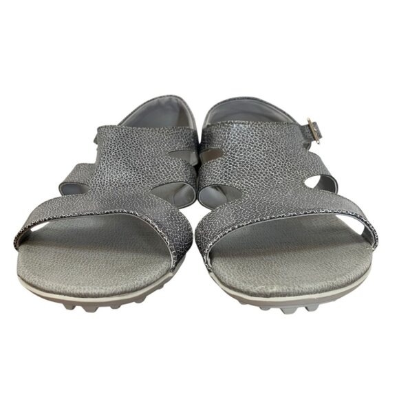 Footjoy Naples Sandals Womens 10M Grey Spikeless Ankle Strap Sport Golf - Picture 4 of 9